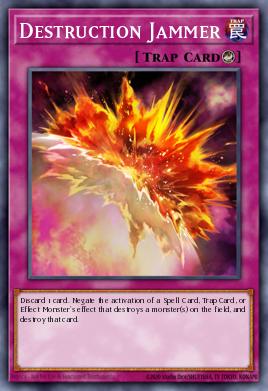 Destruction Jammer Yu-Gi-Oh card