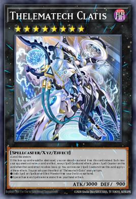 Thelematech Clatis Yu-Gi-Oh card