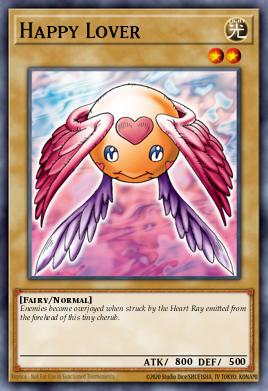 Happy Lover Yu-Gi-Oh card