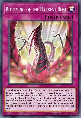 Blooming of the Darkest Rose Yu-Gi-Oh card