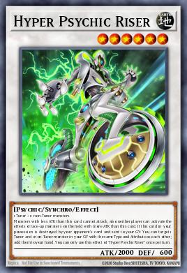 Hyper Psychic Riser Yu-Gi-Oh card