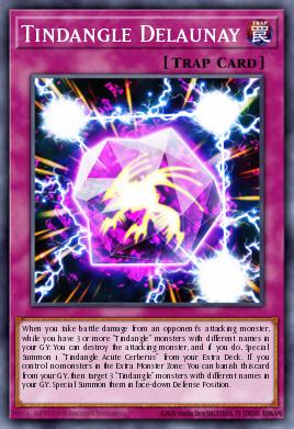 Tindangle Delaunay Yu-Gi-Oh card