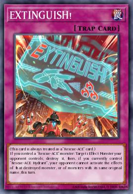 EXTINGUISH! Yu-Gi-Oh card
