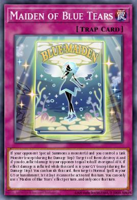 Maiden of Blue Tears Yu-Gi-Oh card