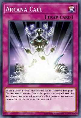 Arcana Call Yu-Gi-Oh card