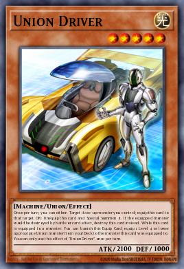 Union Driver Yu-Gi-Oh card