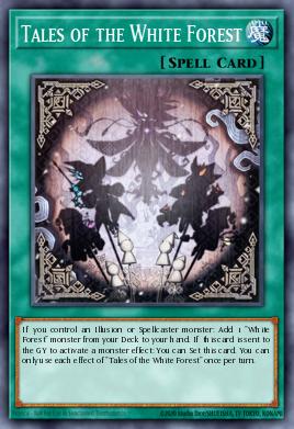 Tales of the White Forest Yu-Gi-Oh card