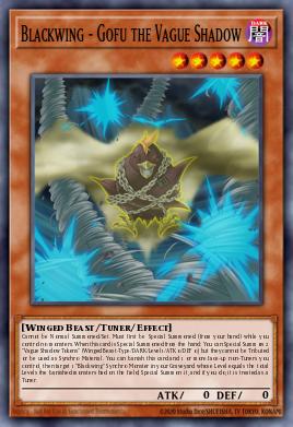 Blackwing - Gofu the Vague Shadow Yu-Gi-Oh card
