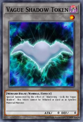 Vague Shadow Token Yu-Gi-Oh card