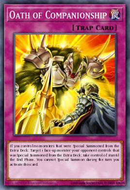 Oath of Companionship Yu-Gi-Oh card