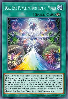 Dead-End Power Patron Realm - Viraia Yu-Gi-Oh card