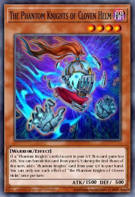 The Phantom Knights of Cloven Helm Yu-Gi-Oh card