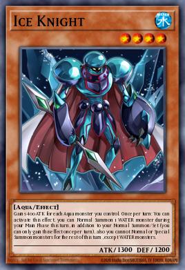 Ice Knight Yu-Gi-Oh card