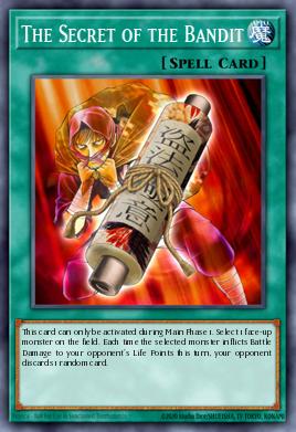 The Secret of the Bandit Yu-Gi-Oh card