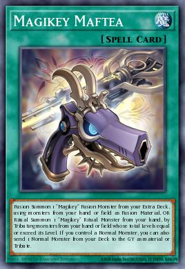 Magikey Maftea Yu-Gi-Oh card