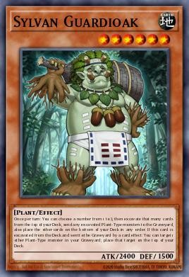 Sylvan Guardioak Yu-Gi-Oh card