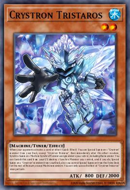 Crystron Tristaros Yu-Gi-Oh card