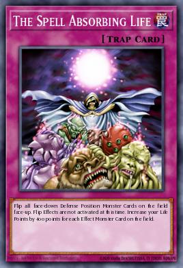 The Spell Absorbing Life Yu-Gi-Oh card