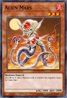 Alien Mars Yu-Gi-Oh card