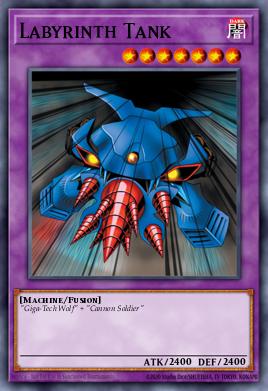 Labyrinth Tank Yu-Gi-Oh card