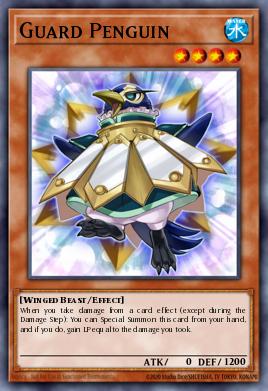 Guard Penguin Yu-Gi-Oh card