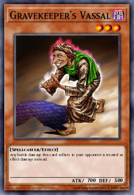 Gravekeeper's Vassal Yu-Gi-Oh card