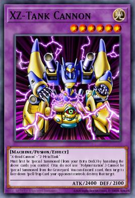 XZ-Tank Cannon Yu-Gi-Oh card