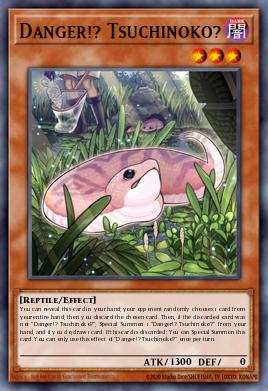 Danger!? Tsuchinoko? Yu-Gi-Oh card