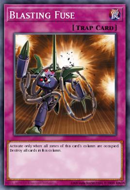 Blasting Fuse Yu-Gi-Oh card
