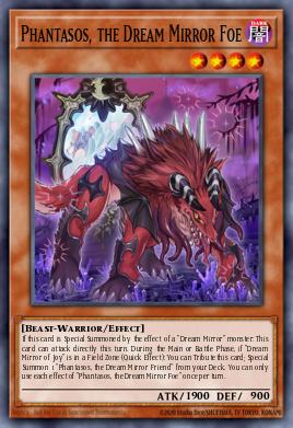 Phantasos, the Dream Mirror Foe Yu-Gi-Oh card