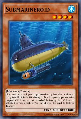 Submarineroid Yu-Gi-Oh card