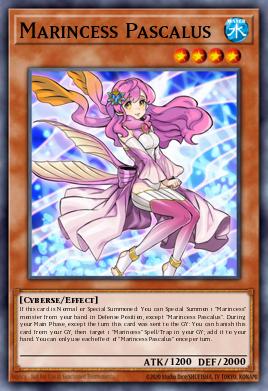 Marincess Pascalus Yu-Gi-Oh card