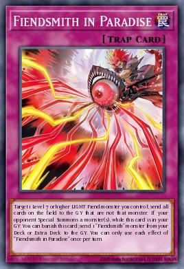 Fiendsmith in Paradise Yu-Gi-Oh card